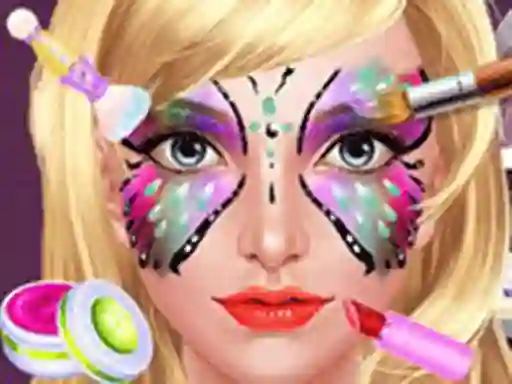 Cluiche Face Paint Salon ar líne