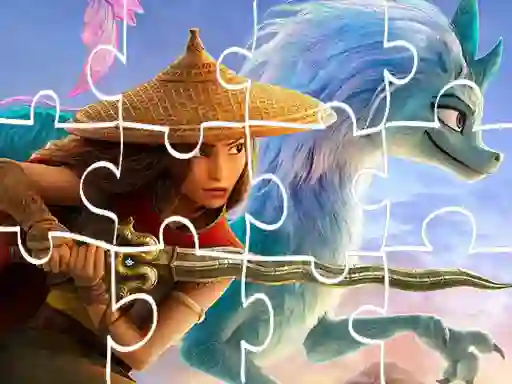 Cluiche Raya And The Last Dragon Jigsaw ar líne