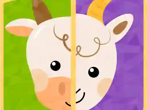 Cluiche Baby Games Animal Puzzle for Kids ar líne