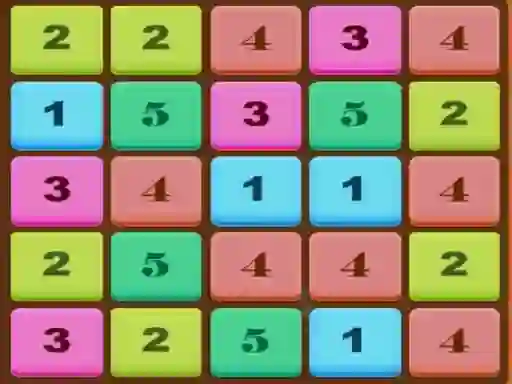 Cluiche Number Merging ar líne