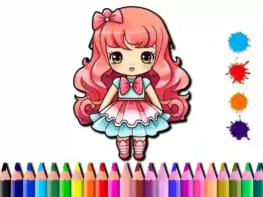 Cluiche Chibi Doll Art Magic ar líne