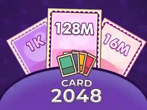 Cluiche Merge Card 2048 ar líne