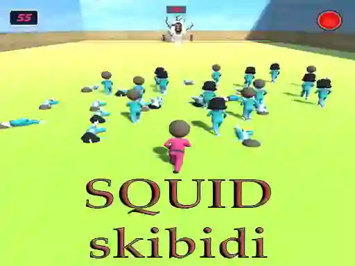 Cluiche SQUID SKIBIDI ar líne