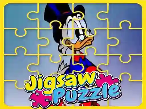 Cluiche Scrooge Jigsaw Tile Mania ar líne