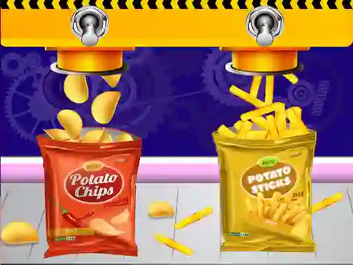 Cluiche Potato Chips making ar líne