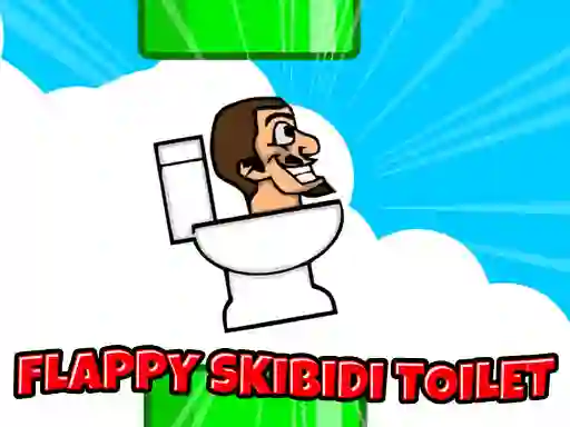 Cluiche Flappy Skibidi Toilet ar líne