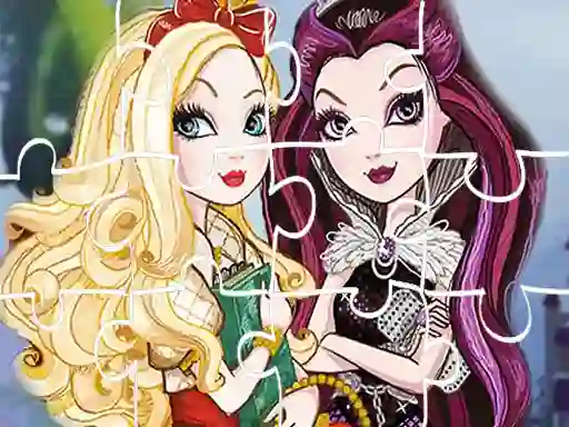 Cluiche Ever After High Jigsaw ar líne