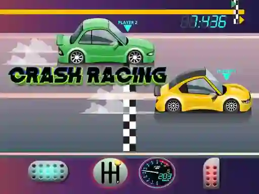 Cluiche Crash Racing ar líne