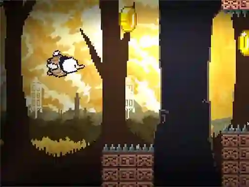 Cluiche Flappy Ring ar líne