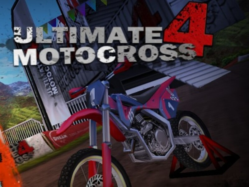 Cluiche Motocross deiridh 4 ar líne