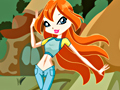 Cluiche Chibi Winx Bloom ar líne