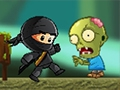 Cluiche Kid Ninja vs Zombies  ar líne