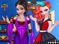 Cluiche Elsa agus Anna Cosplay ar líne