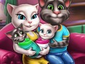 Cluiche Angela Lá Teaghlaigh Twins  ar líne
