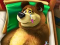 Cluiche Masha Agus an Surgery Bear  ar líne