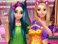 Cluiche BFFs páirtí pajama  ar líne