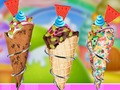 Cluiche Cócaireacht Ice Cream Homemade  ar líne