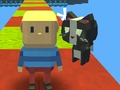 Cluiche Kogama Cat Parkour ar líne