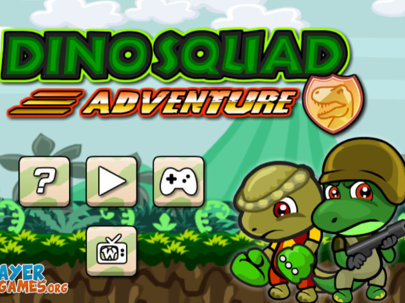 Cluiche Eachtraíochta Scuad Dino  ar líne