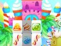 Cluiche Candyland Mahjong ar líne