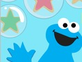 Cluiche 123 Sráid Sesame: Stóráil Dath Cookie's  ar líne