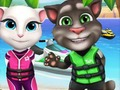 Cluiche Ag Caint Tom Cat: Inis an Difríocht  ar líne