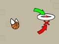 Cluiche Flappy Dunk Ar Líne  ar líne