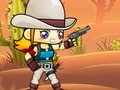 Cluiche Zombies Shoot Cowgirl  ar líne
