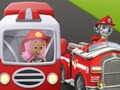 Cluiche Blaze Agus na Meaisíní Monster: Comórtas Dóiteáin  ar líne
