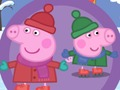 Cluiche Muc Peppa Oighear scátáil  ar líne