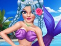 Cluiche Stíl Makeup Banphrionsa Mermaid  ar líne
