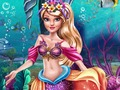 Cluiche Ellie Mermaid vs Banphrionsa  ar líne