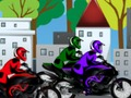 Cluiche Rannán mata Rásaíocht Rothar  ar líne