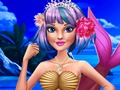 Cluiche Cluiche Líne Mermaid Banphrionsa Makeup Nua  ar líne