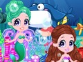 Cluiche Dearadh ealaíne an domhain mermaid  ar líne