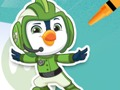 Cluiche Patról Winged: dath na ndaltaí  ar líne