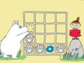 Cluiche Moomins: Ceithre i ndiaidh a chéile  ar líne