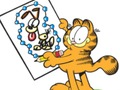 Cluiche Nascann Garfield na poncanna  ar líne