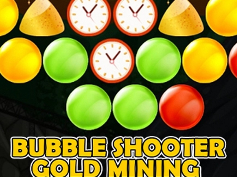 Cluiche Mianadóireacht Óir Shooter Bubble  ar líne