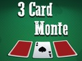 Cluiche 3 Cárta Monte  ar líne