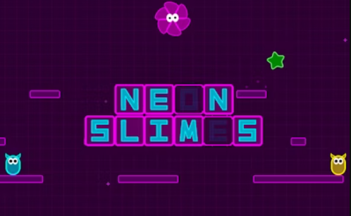 Cluiche Neon Slimes ar líne