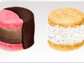 Cluiche Ceapairí Ice Cream Macaron  ar líne