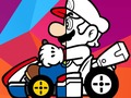Cluiche Leabhar Dathúcháin Tiomána Mario  ar líne