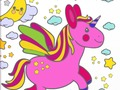 Cluiche Leabhar dathúcháin Fabulous Cute Unicorn  ar líne