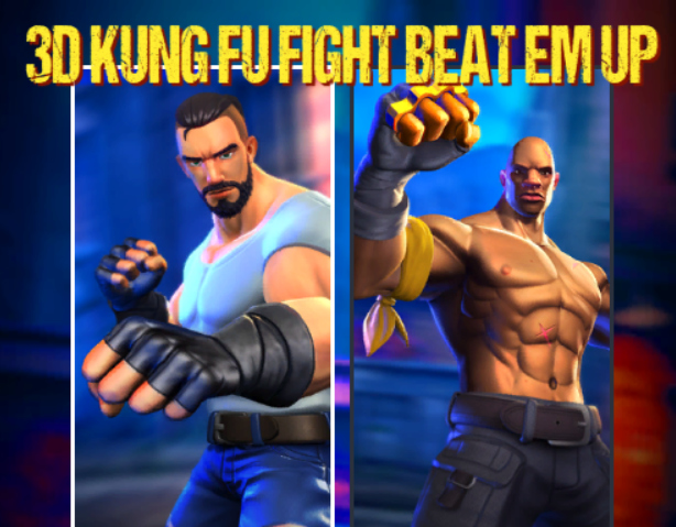 Cluiche 3d Comhrac Kung Fu Buail Suas  ar líne