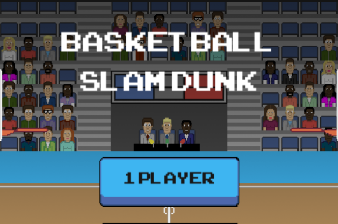 Cluiche Dunk Slam Cispheil  ar líne