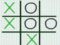 Cluiche Nóta Páipéir Madra Tac Toe  ar líne