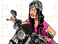 Cluiche Jigsaw Crazy Bikers  ar líne