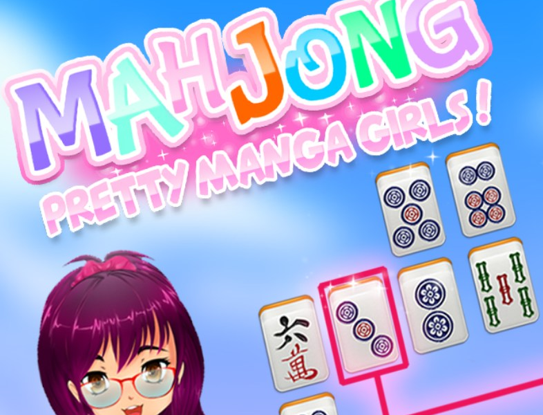 Cluiche Cailíní Mahjong Pretty Manga  ar líne