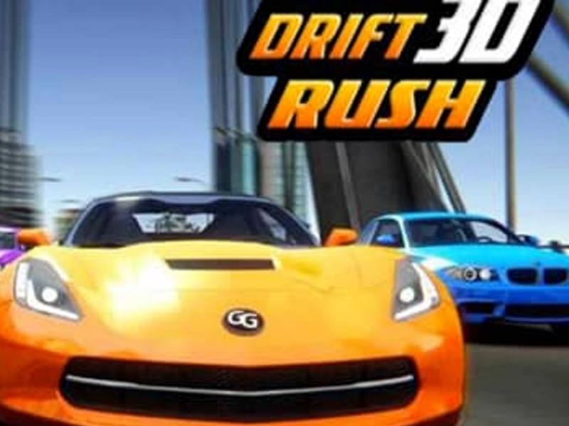 Cluiche Drift Rush 3D ar líne